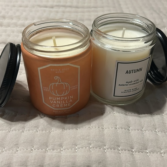 Bath & Body Works Other Bath And Body Works Fall Candle Bundle